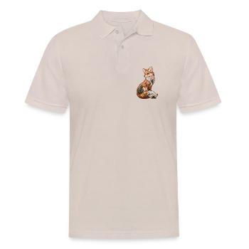 Renard décoratif - Polo Homme - beige - Devant - Nico (186cm)