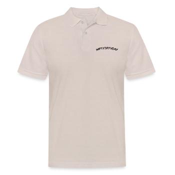 Bon anniversaire - Polo Homme - beige - Devant - Nico (186cm)