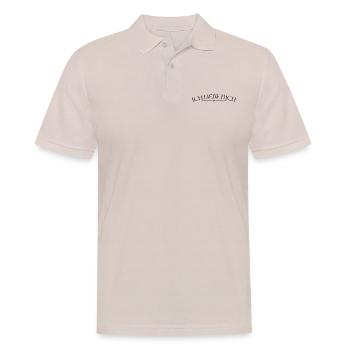 Ich liebe Dich - Männer Poloshirt - Beige - Vorne - Nico (186cm)