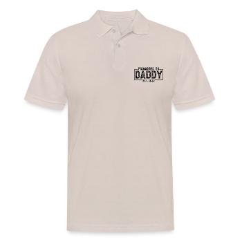 Promu papa pour 2025 - Polo Homme - beige - Devant - Nico (186cm)
