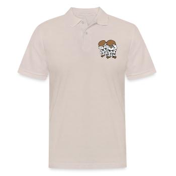 2 Owls Soldier Military War Helmet Army Two Team - Men's Polo Shirt - beige - Front - Nico (186cm)