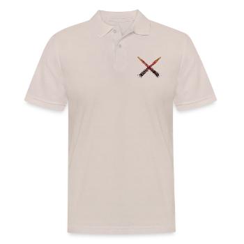 Reifenspur drapeau de l'Allemagne Swords - Polo Homme - beige - Devant - Nico (186cm)
