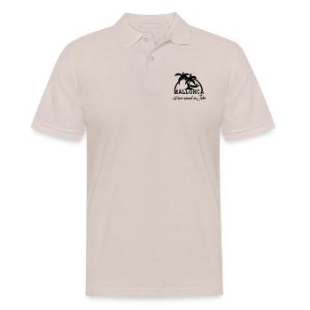 mallorca - Männer Poloshirt - Beige - Vorne - Nico (186cm)