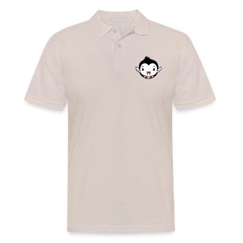 Duck Vampire Halloween Costume Bloodsucker Monster - Men's Polo Shirt - beige - Front - Nico (186cm)