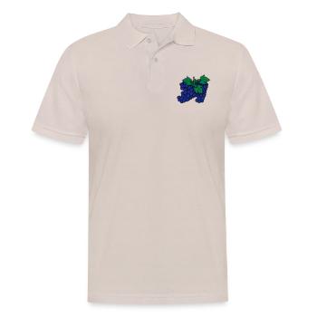 beaucoup de raisin raisins récolte du vin savoureu - Polo Homme - beige - Devant - Nico (186cm)