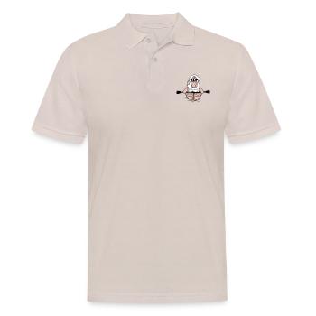 Sheep Captain Paddles Rowing Buccaneer Rowing Boat - Men's Polo Shirt - beige - Front - Nico (186cm)