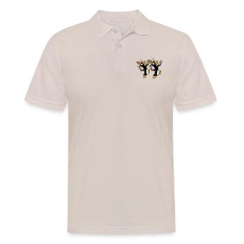 2 Pingouins Hochets Fête Mexique Culture Chapeaux Équipe - Polo Homme - beige - Devant - Nico (186cm)