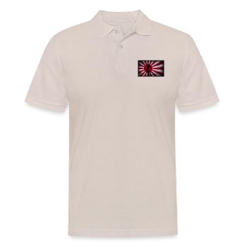 Samurai Japanese flag - Polo Homme - beige - Devant - Nico (186cm)