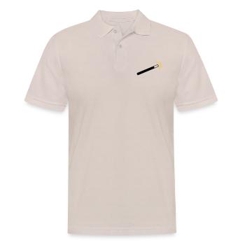 Magician - Men's Polo Shirt - beige - Front - Nico (186cm)