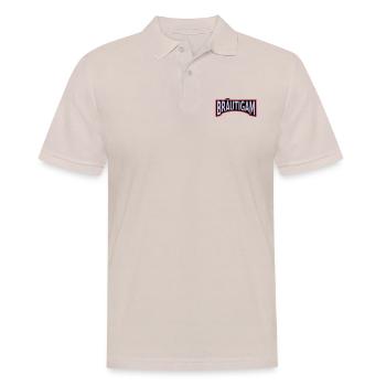 Junggesellenabschied Bräutigam - Männer Poloshirt - Beige - Vorne - Nico (186cm)