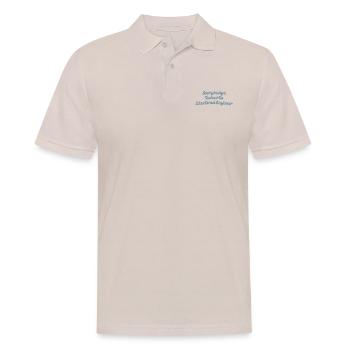 Everybodys favourite chartered engineer - Men's Polo Shirt - beige - Front - Nico (186cm)