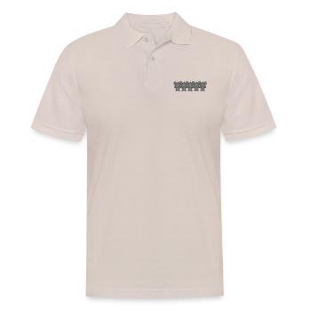 5 Hasen Fünf Freunde Team Crew Menschenkette Hände - Männer Poloshirt - Beige - Vorne - Nico (186cm)