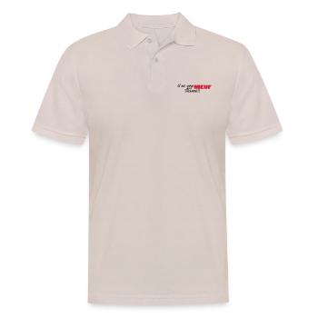 J'ai unE MEUF qui dchiire - Polo Homme - beige - Devant - Nico (186cm)