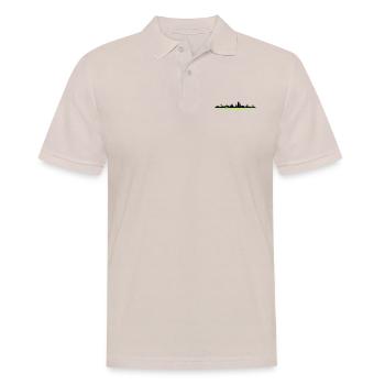 Skyline - Thüringen - Männer Poloshirt - Beige - Vorne - Nico (186cm)