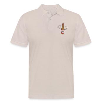Engels Bier - Männer Poloshirt - Beige - Vorne - Nico (186cm)