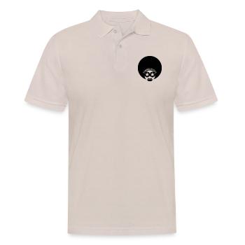 girl_funkalicious03 - Männer Poloshirt - Beige - Vorne - Nico (186cm)