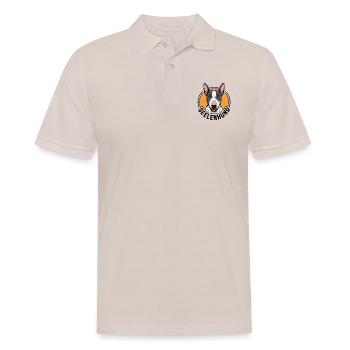 Minibullterrier - mein Seelenhund. Minibullterrier - Männer Poloshirt - Beige - Vorne - Nico (186cm)
