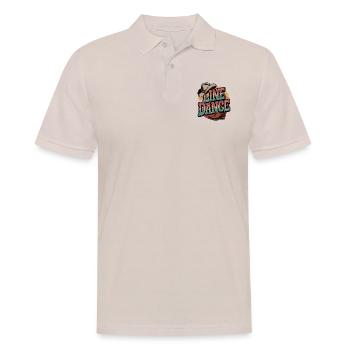 La danse en ligne : mon hobby, ma passion - Polo Homme - beige - Devant - Nico (186cm)