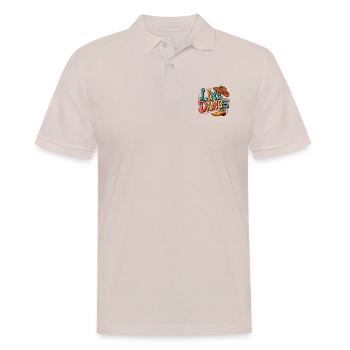 La danse en ligne : mon hobby, ma passion - Polo Homme - beige - Devant - Nico (186cm)