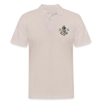 Anker Dad 26 Vater Papa 2026 Vatertagsgeschenk - Männer Poloshirt - Beige - Vorne - Nico (186cm)