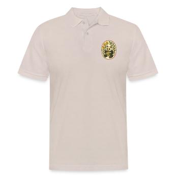 Ramen Panda - Men's Polo Shirt - beige - Front - Nico (186cm)