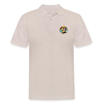 Funny banana with sunglasses on the beach - Men's Polo Shirt - beige - Front - Nico (186cm)
