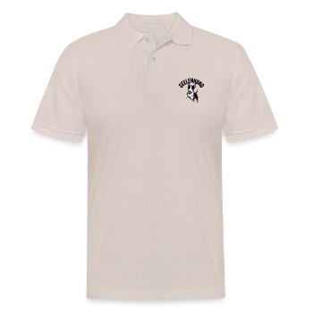 Minibullterrier - mein Seelenhund - Männer Poloshirt - Beige - Vorne - Nico (186cm)