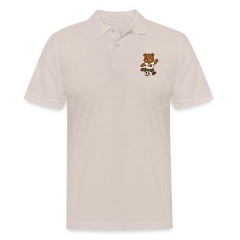 Football - Ours - Polo Homme - beige - Devant - Nico (186cm)