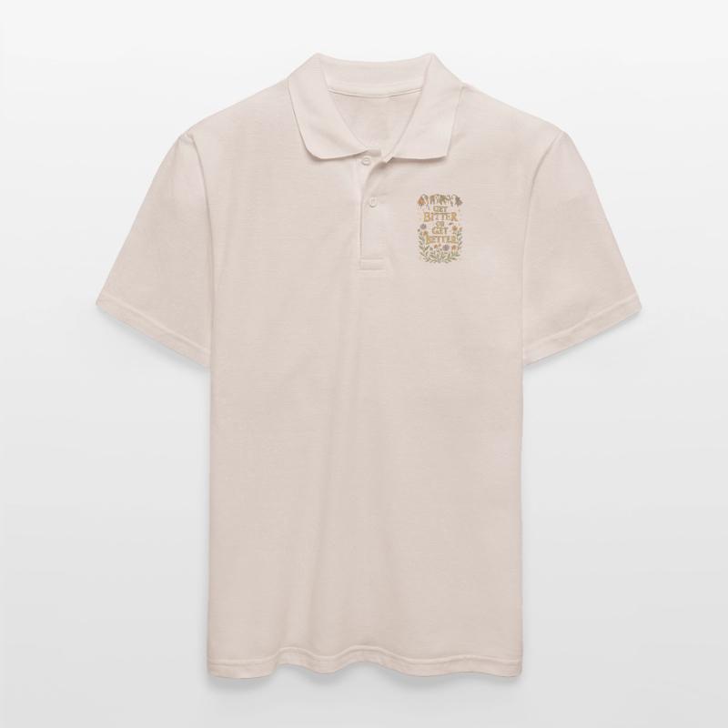 Werde bitter oder werde besser Männer Poloshirt