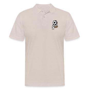 Horse Football Ball Game Header Club Fan Hobby - Men's Polo Shirt - beige - Front - Nico (186cm)