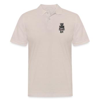 Retro Robot Toys - Men's Polo Shirt - beige - Front - Nico (186cm)