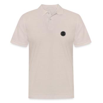 Logo Bos💲👠💪🏼 pour femmes - Polo Homme - beige - Devant - Nico (186cm)