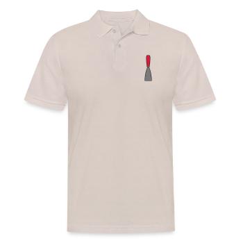 spatule Grattage ciment spatule travail de l'argil - Polo Homme - beige - Devant - Nico (186cm)