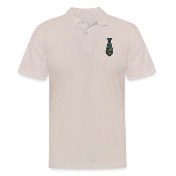 Attacher - Polo Homme - beige - Devant - Nico (186cm)