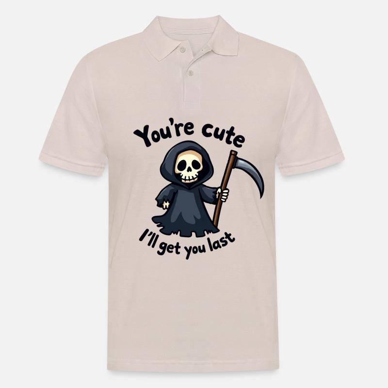 Sweet Grim Reaper - Sei carino - Polo da uomo - beige