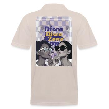 Midnight Girls - Style hip-hop - Polo Homme - beige - Dos - Nico (186cm)