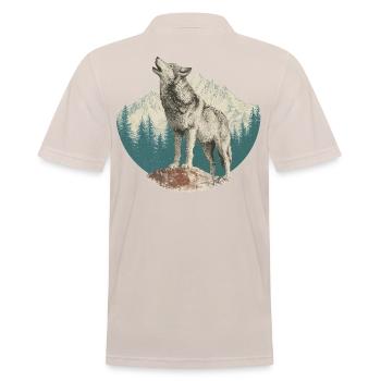 Loup - Polo Homme - beige - Dos - Nico (186cm)