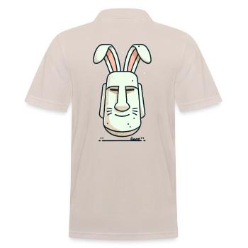 Lapin de Pâques - Polo Homme - beige - Dos - Nico (186cm)