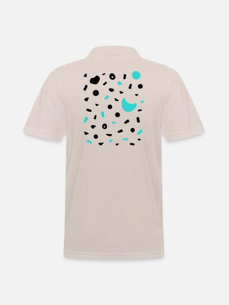 Boulder Projekt 7a Design Klettergriffe klettern - Männer Poloshirt - Beige