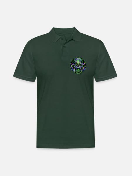 Matrix - Männer Poloshirt - Tannengrün