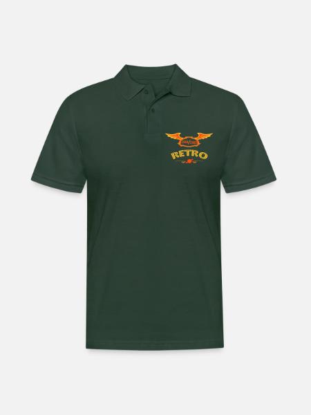 1964 65 - Männer Poloshirt - Tannengrün