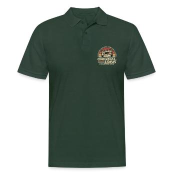 Vintage, 1966, Vintage Retro, Cadeau d’anniversaire - Polo Homme - vert sapin - Devant - Nico (186cm)