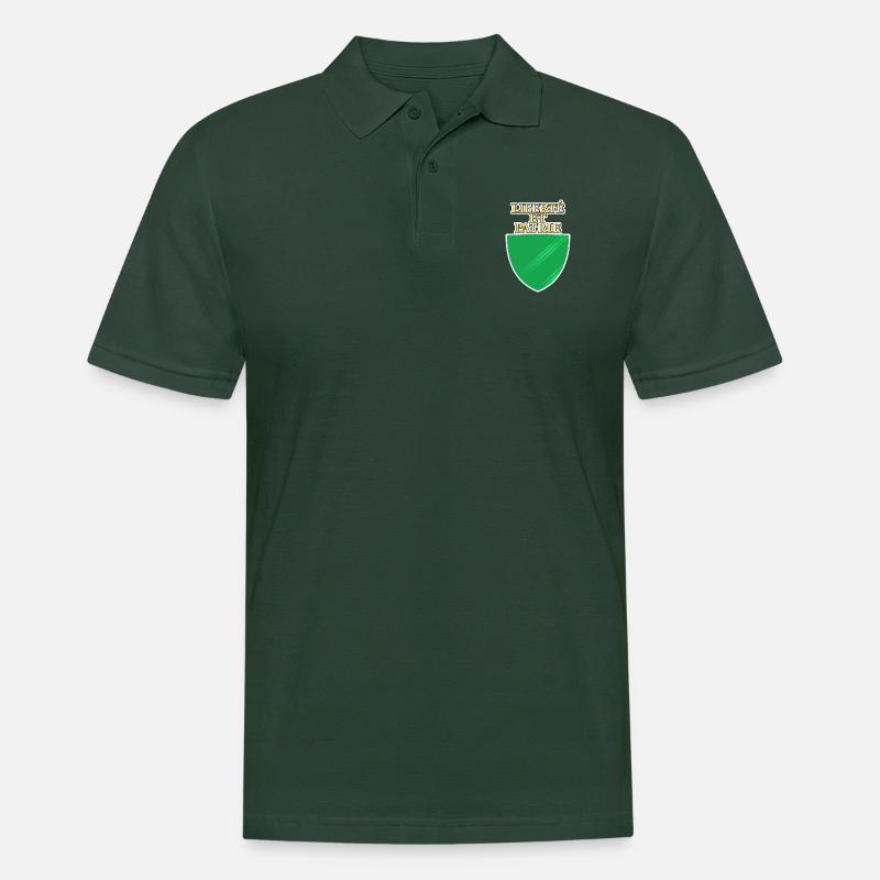 Drapeau de Vaud - Polo Homme - vert sapin