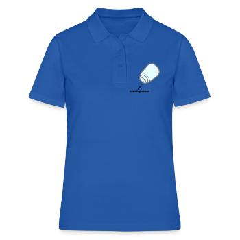 kleiner Vorgeschmack - Frauen Polo Shirt - Royalblau - Vorne - Ailine (174cm)