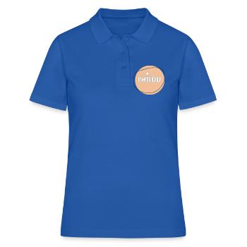 Philou - Polo Femme - bleu royal - Devant - Ailine (174cm)