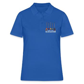 Rechenzentrum Gärtner Garten Gartenarbeit - Frauen Polo Shirt - Royalblau - Vorne - Ailine (174cm)