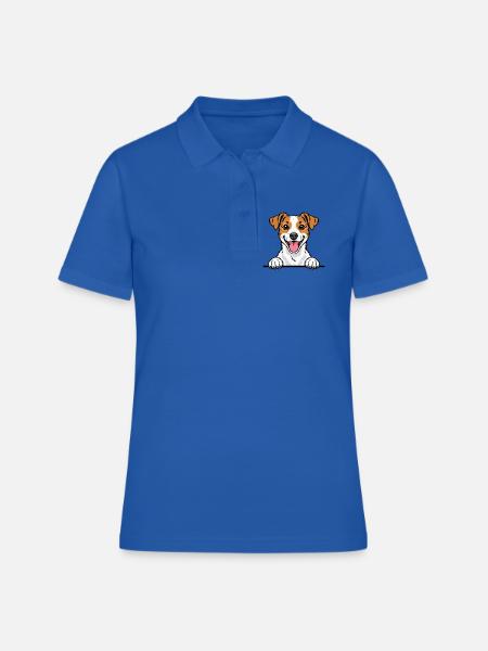 Jacky Terrier - Frauen Polo Shirt - Royalblau