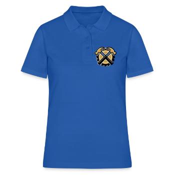 Logo du marteau Zimmermann - Polo Femme - bleu royal - Devant - Ailine (174cm)