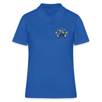 Wikinger Idee - Frauen Polo Shirt - Royalblau - Vorne - Ailine (174cm)