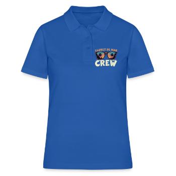 Lloret De Mar Crew - Frauen Polo Shirt - Royalblau - Vorne - Ailine (174cm)